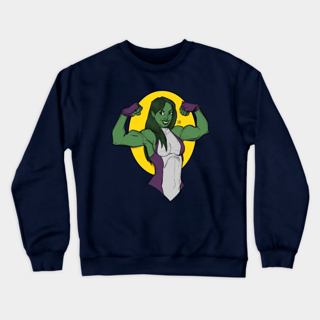 Flex Appeal Crewneck Sweatshirt by artofplo